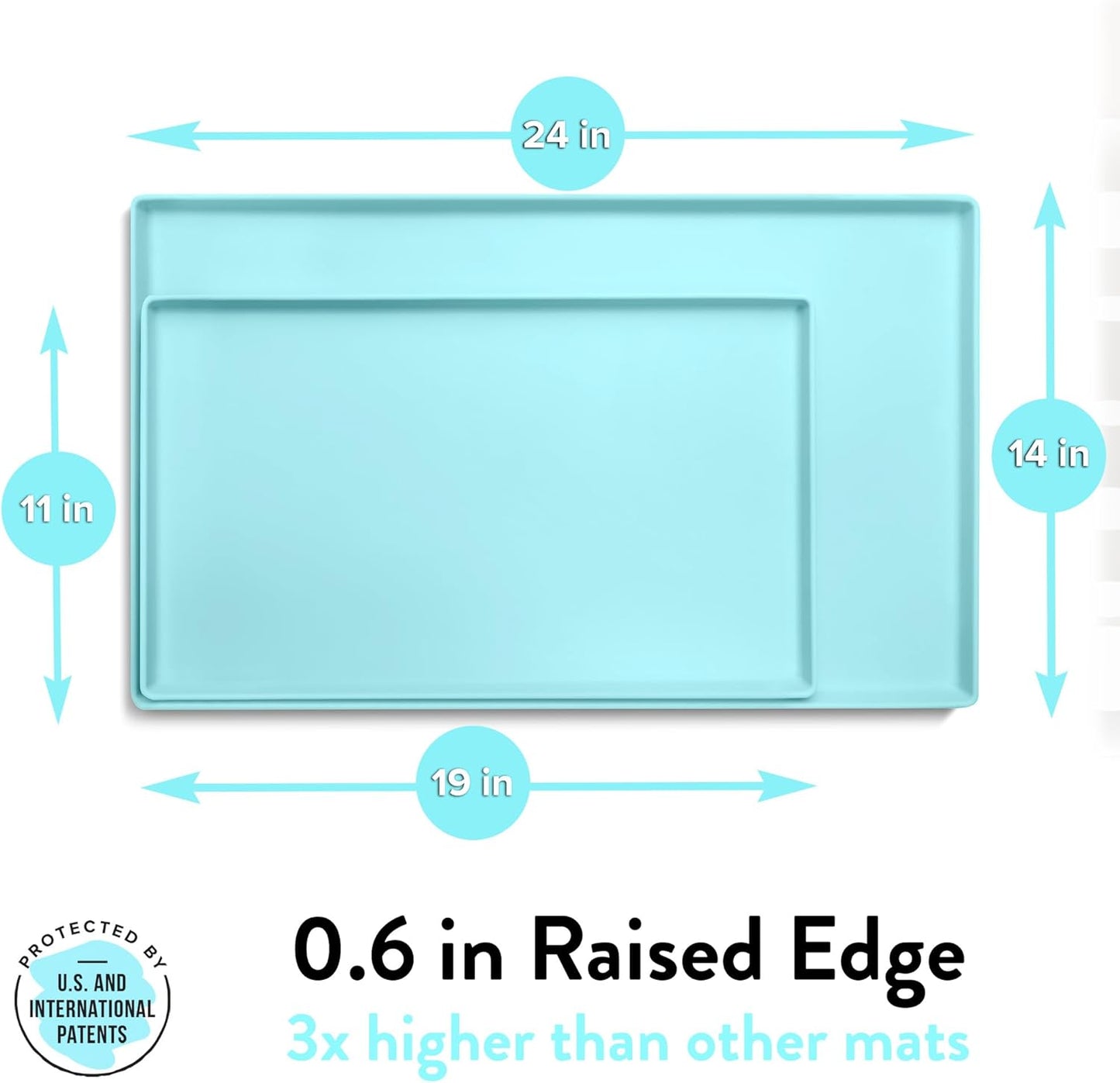 Say Goodbye to Mealtime Mess with Our Colorful, Non-Slip Cat Food Mat β Waterproof & Easy to Clean! ππΎ