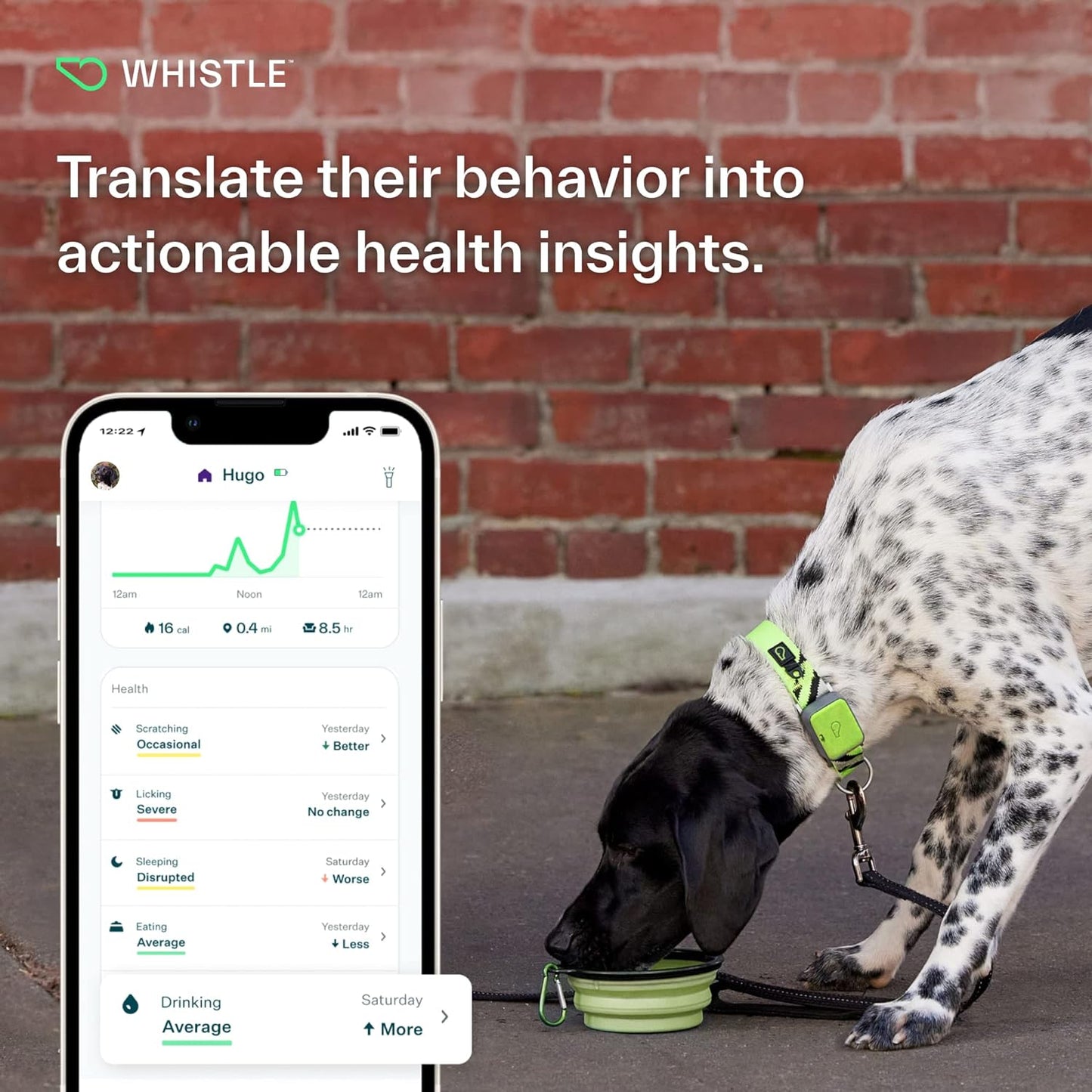 Unleash Adventure with the GO Explore Health + GPS Tracker for Pets – Green Edition (100-04202-00)
