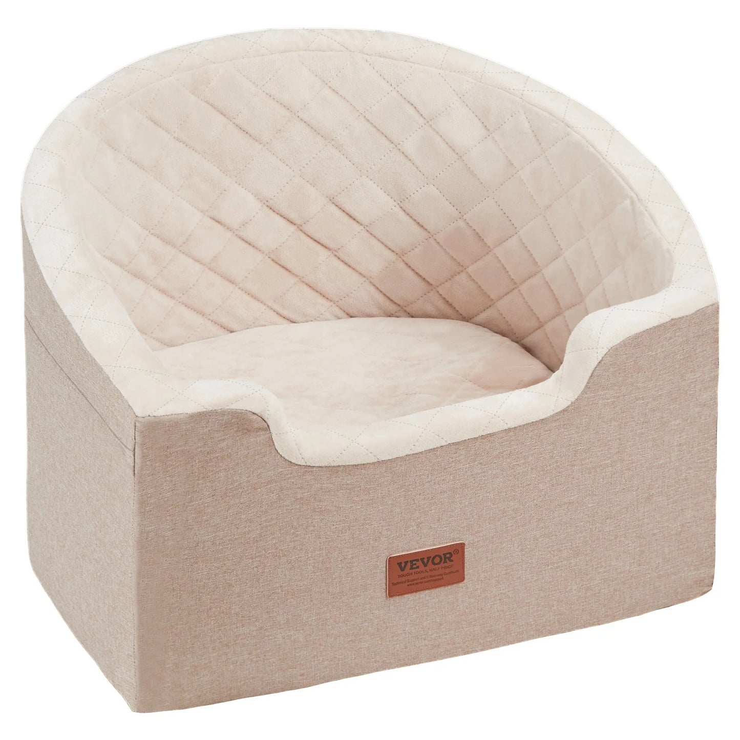 Elevate Your Dog's Travel Experience with the VEVOR Dog Booster Car Seat - Perfect for Pups Up to 55 lbs!