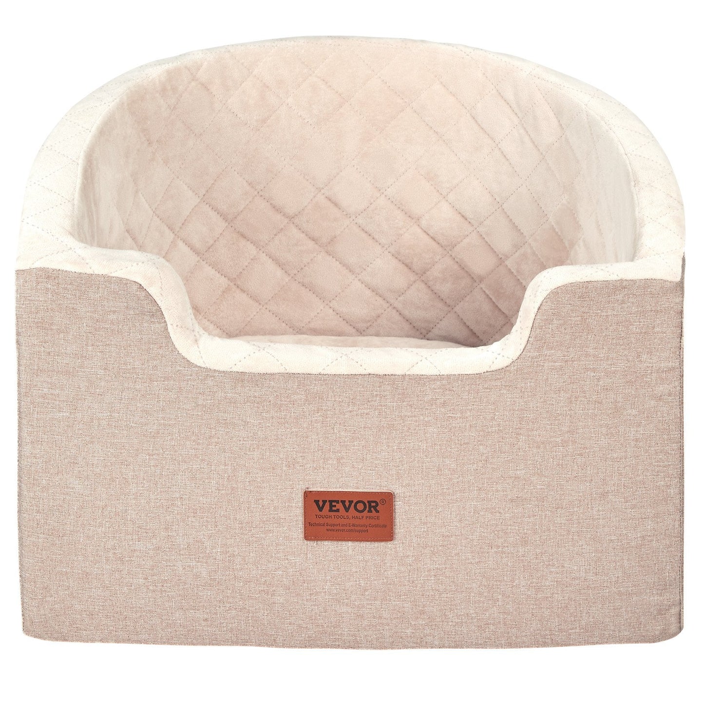 Elevate Your Dog's Travel Experience with the VEVOR Dog Booster Car Seat - Perfect for Pups Up to 55 lbs!