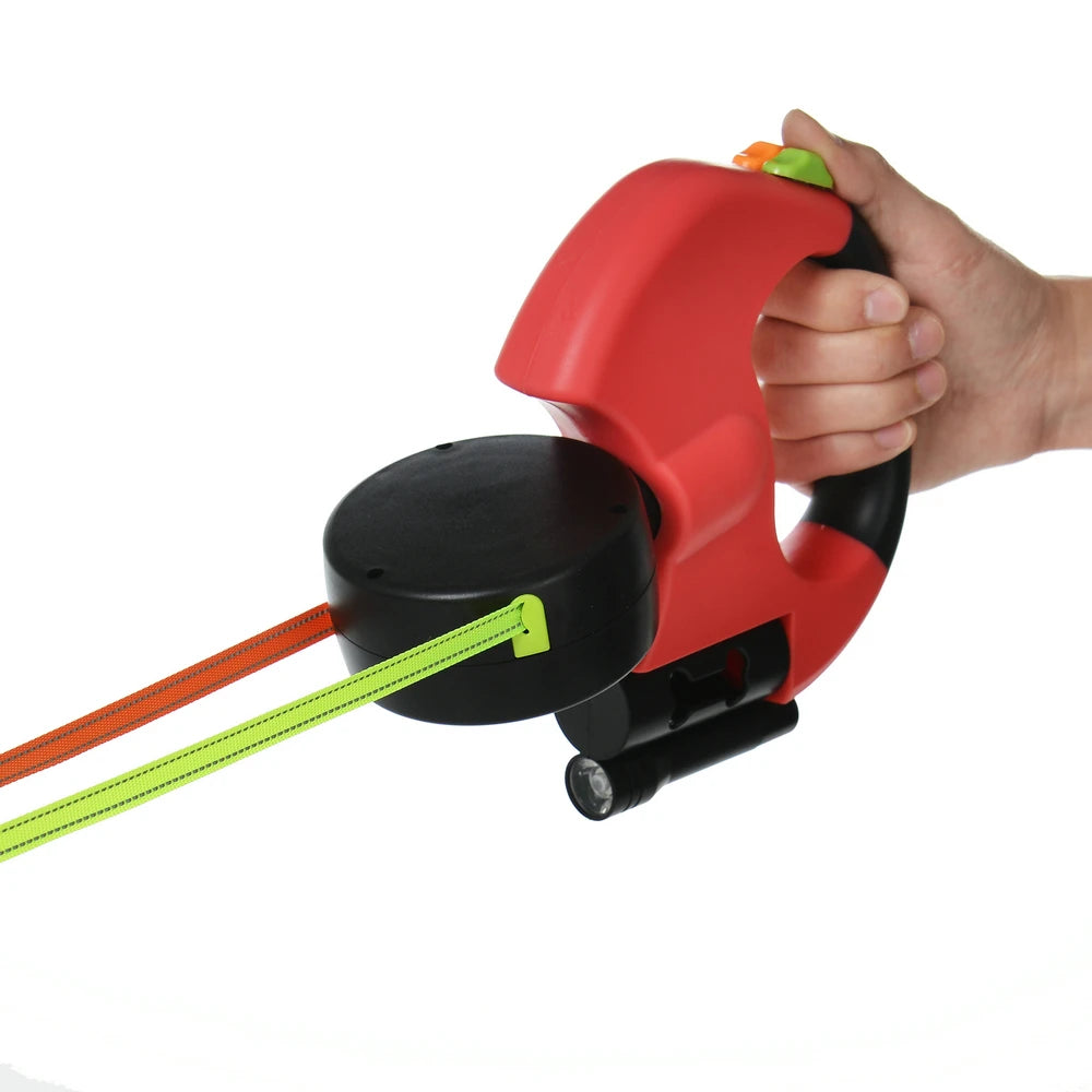 Unleash Adventures with the 3M Retractable Reflective Dog Leash - Perfect for Small Dogs!