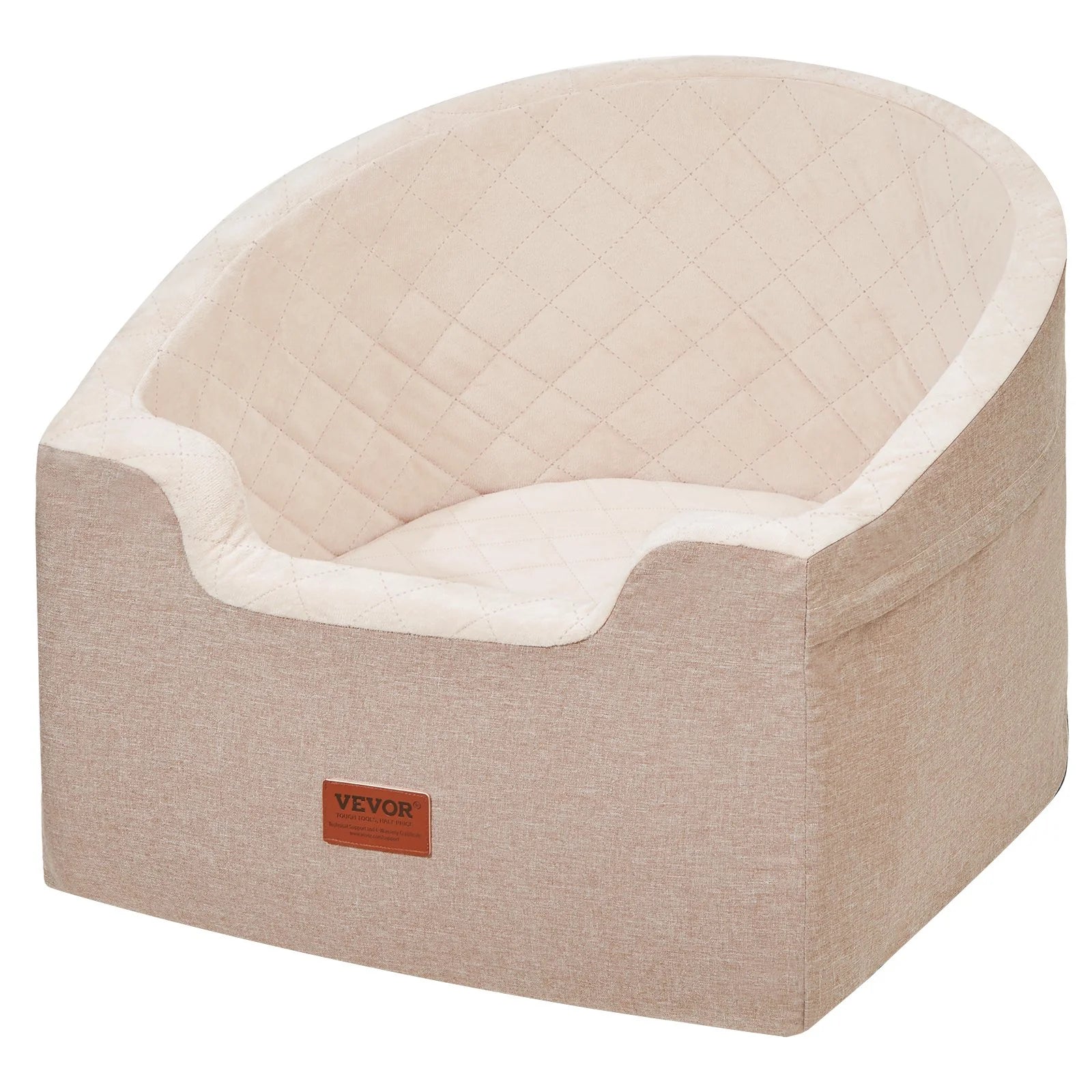 Elevate Your Dog's Travel Experience with the VEVOR Dog Booster Car Seat - Perfect for Pups Up to 55 lbs!