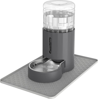 Revolutionary Automatic Cat Water Dispenser with Stainless Steel Bowl – Keep Your Pets Hydrated with Large 4L Capacity!
