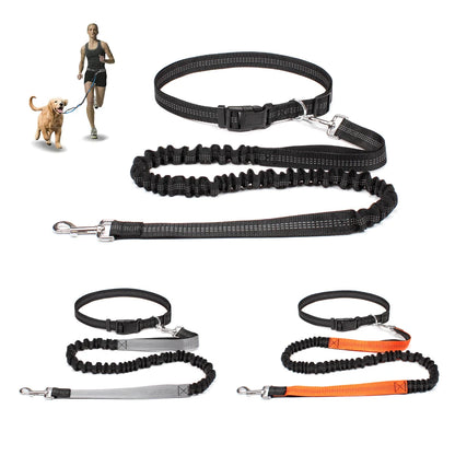 Experience Freedom with Our Adjustable Hands-Free Dog Leash - Ideal for Running, Jogging, and Walking Your Beloved Dog!