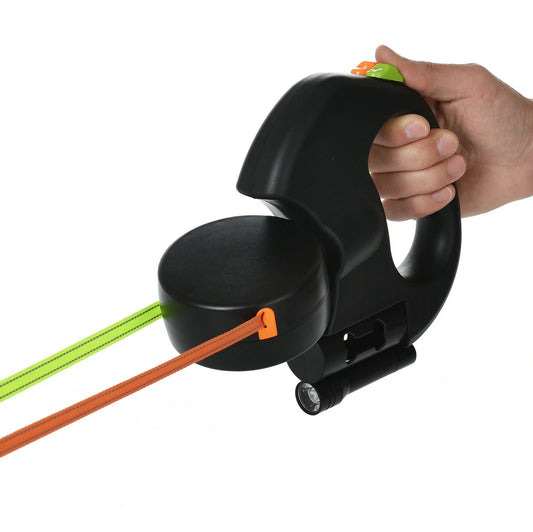 Unleash Adventures with the 3M Retractable Reflective Dog Leash - Perfect for Small Dogs!