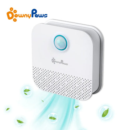 Eliminate Litter Box Odors Instantly! Discover the DownyPaws 4000mAh Cat Odor Purifier for a Fresher and Cleaner Home!