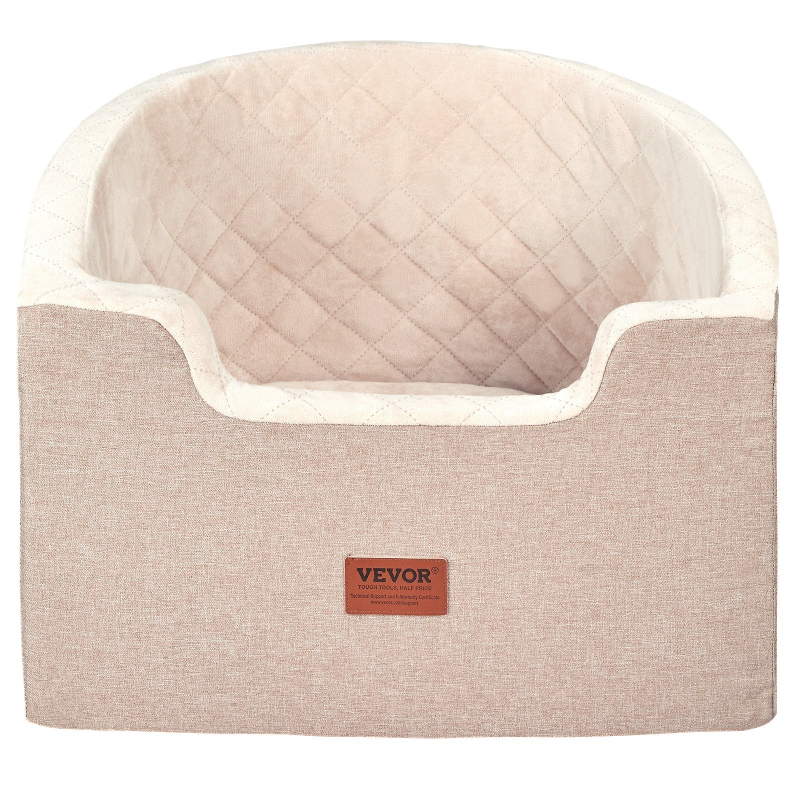 Elevate Your Dog's Travel Experience with the VEVOR Dog Booster Car Seat - Perfect for Pups Up to 55 lbs!