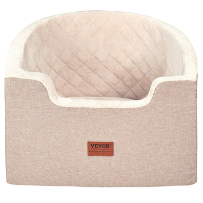Elevate Your Dog's Travel Experience with the VEVOR Dog Booster Car Seat - Perfect for Pups Up to 55 lbs!