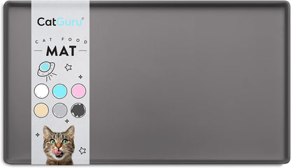 Say Goodbye to Mealtime Mess with Our Colorful, Non-Slip Cat Food Mat – Waterproof & Easy to Clean! 🌈🐾