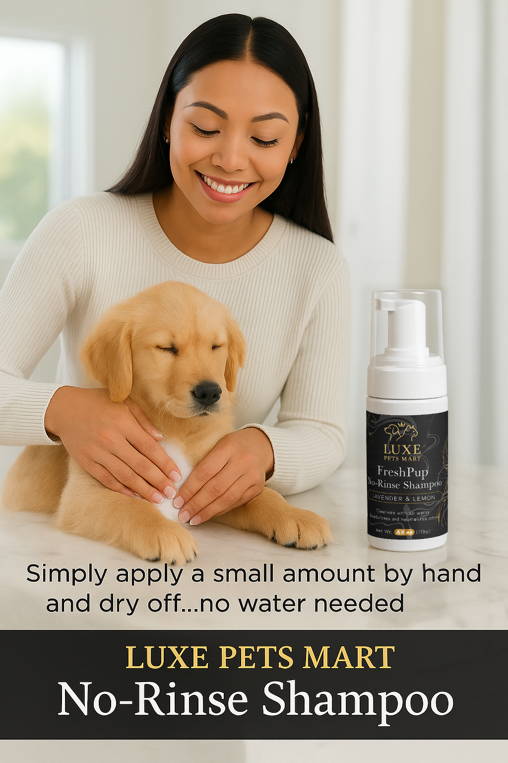 Fresh Pup No-Rinse Shampoo